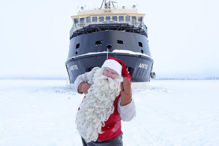 From Rovaniemi: Icebreaker Arktis Cruise with icefloating