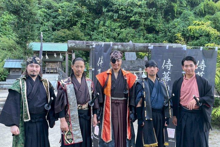 Representación de Teatro Samurái en el Templo Jochi-ji en Kamakura