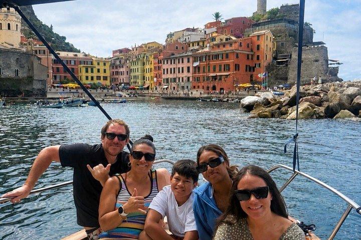 Excursion en bateau PRIVÉE aux Cinque Terre