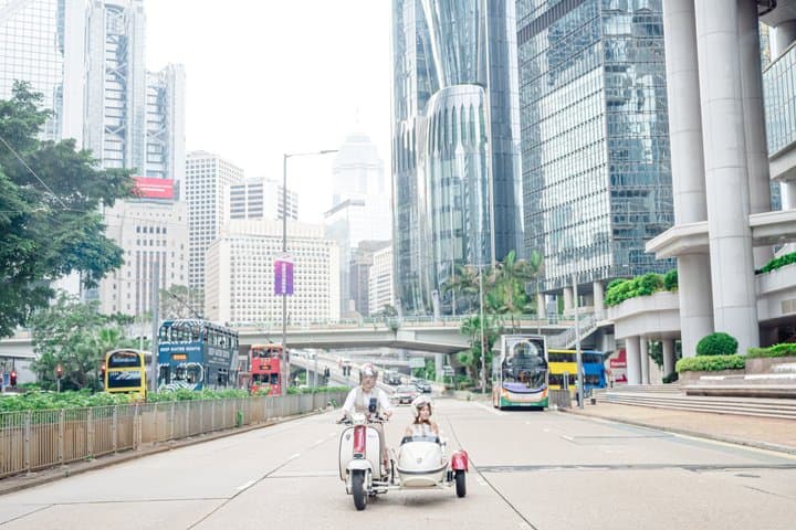 Capture Old Hong Kong Heritage: Sidecar Mobile Photo Booth