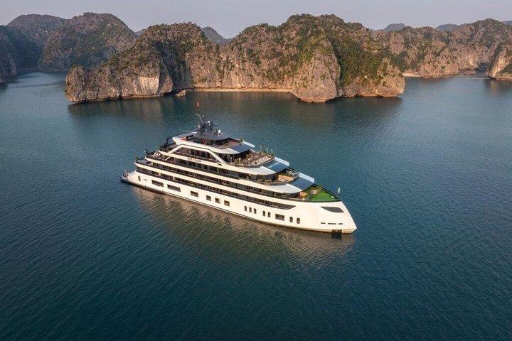 2D1N 6 - Sterne Luxus Tulpen Balkon Kreuzfahrt in Ha Long & Lan Ha Bay