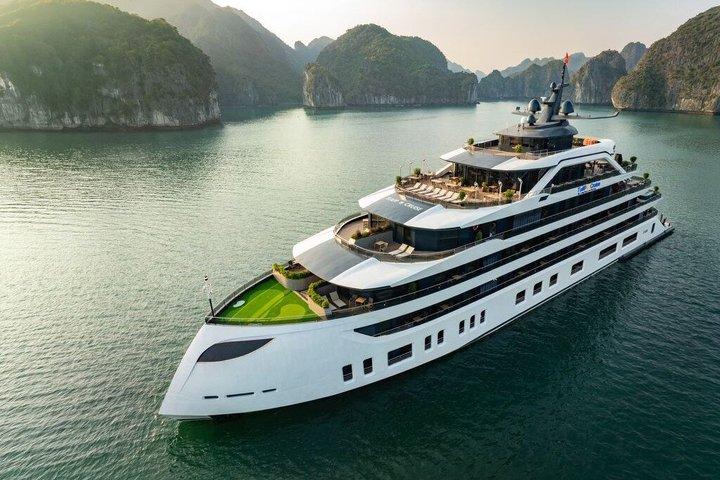 2D1N 6 - Sterne Luxus Tulpen Balkon Kreuzfahrt in Ha Long & Lan Ha Bay