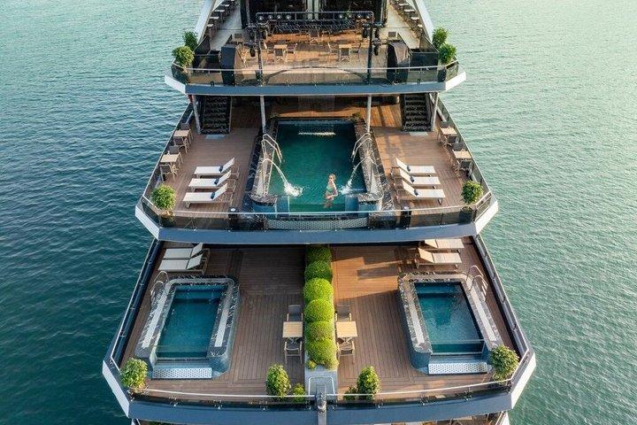 2D1N 6 - Sterne Luxus Tulpen Balkon Kreuzfahrt in Ha Long & Lan Ha Bay