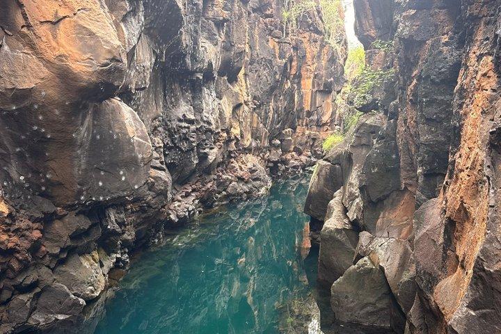 Halvdagstur til Santa Cruz-bugten: Snorkling og The Cracks
