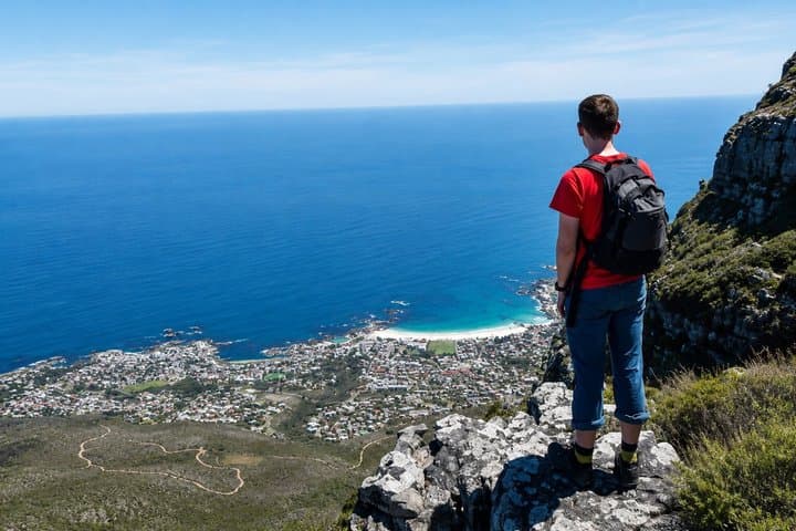 Table Mountain Hike via Kasteels Poort Trail