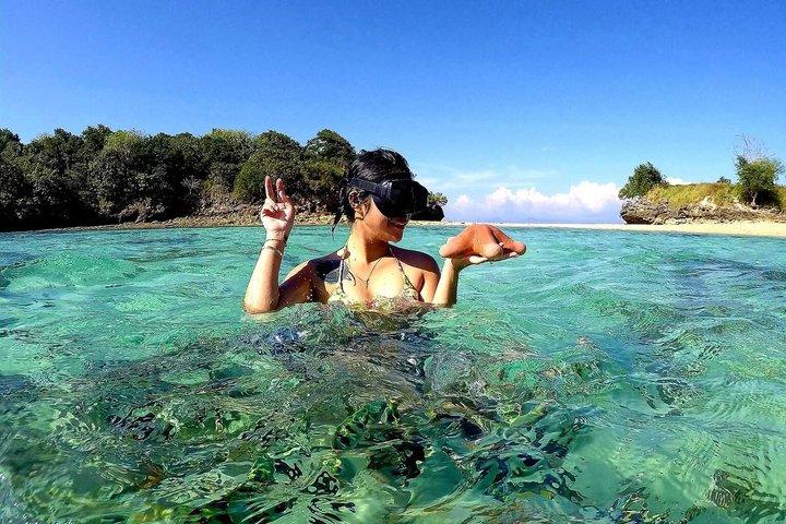 Tour privato di Lombok Black Tip Reef Sharks Pink Beach con pranzo