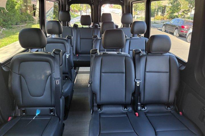 Traslados privados en autobús y coche en Napa Valley