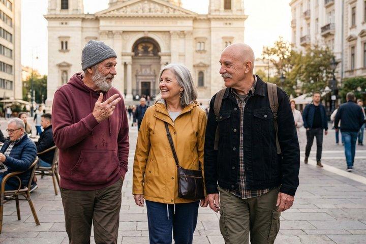 Tour privato a piedi reale nel patrimonio culturale di Budapest