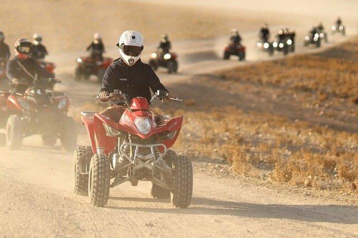 Marrakech : Agafay Desert Quad Bike, Camel Ride & Dinner Show