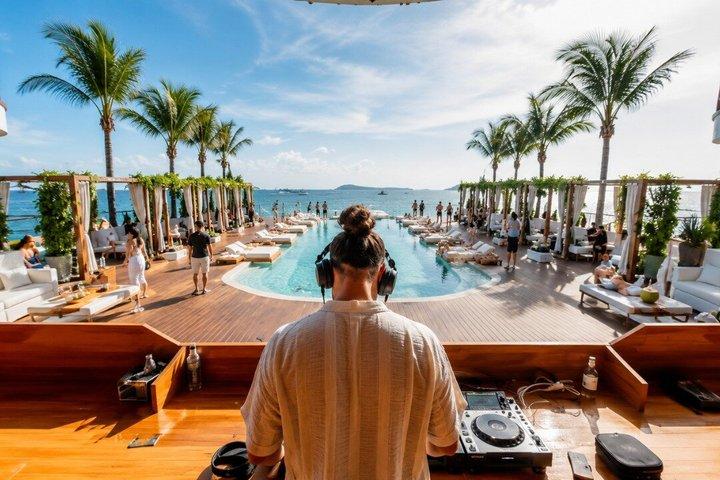 Pattaya SINA Beach Club Floating Day Pass with Pool and Sea Views