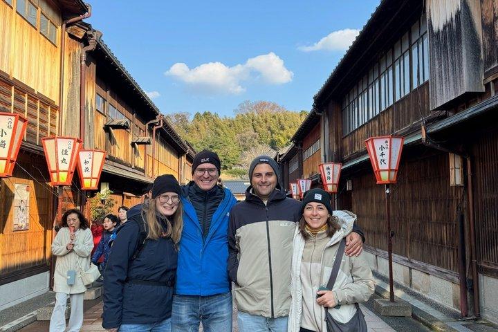 Kanazawa Nachtwanderung Samurai und Geisha Bezirke