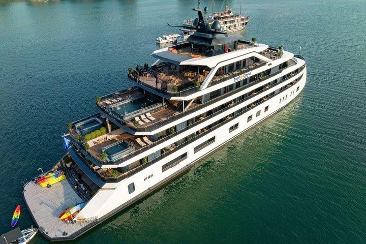 2D1N 6 - Sterne Luxus Tulpen Balkon Kreuzfahrt in Ha Long & Lan Ha Bay