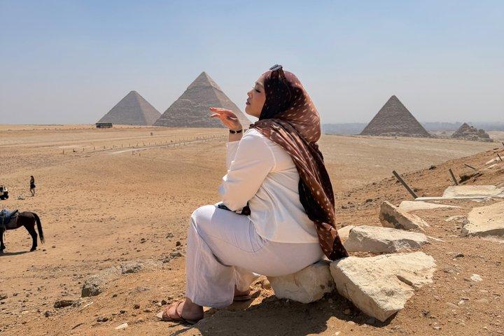 Piramidi di Giza, Grande Museo Egizio Esperienza completa & Sfinge