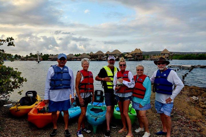 Sunset Sea Glass Island Kayak Tour Aruba
