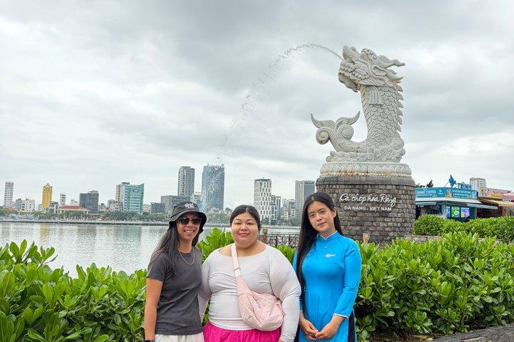 Da Nang Halve Dag Stadstour met Motor Vrouwelijke Rijder