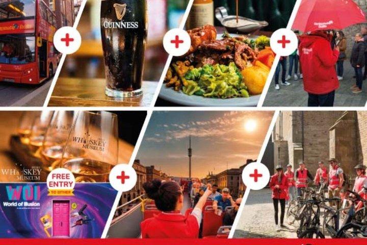 Hop-on hop-off bustour door Dublin