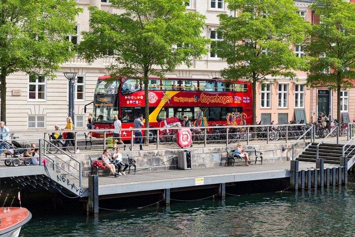 Stadtrundfahrt Kopenhagen HOHO Bustour + Buchbare Bootstour