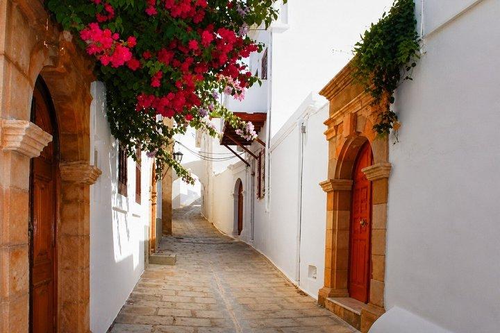 Faliraki : Lindos Bootsfahrt mit Badestopps & Freizeit