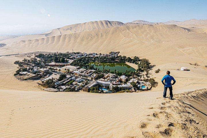 Paracas e Huacachina Day Tour com Sandboarding e Vinho