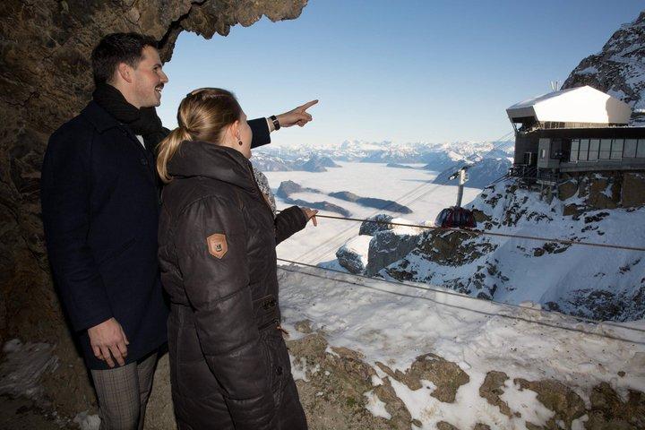 Pilatus Wintererlebnis : Kleingruppentour ab Basel