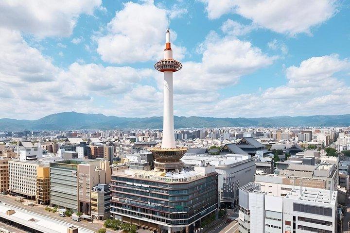 Nidec Kyoto Tower biljett 360 graders utsiktsdäck Kyoto