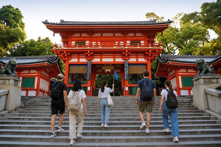 Første gang Kyoto vandretur: Yasaka Shrine, Kenninji Temple!