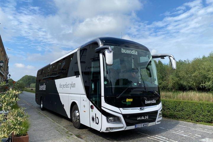 ブルージュ日帰り旅行:運河ボート、風車&ダム
