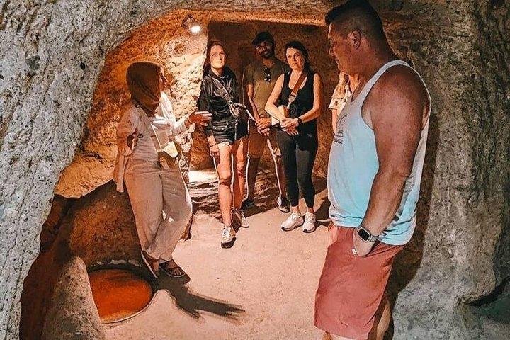 Visite privée des villes souterraines de Cappadoce Kaymakli Derinkuyu