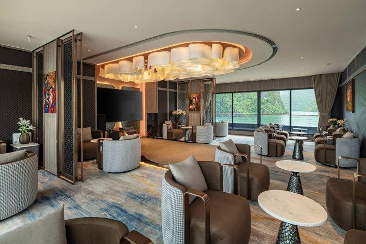 Azura Cruise 6-sterren Halong Lan Ha Bay 2D1N luxe tour vanuit Hanoi