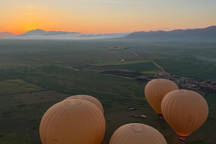 Luksus privat hot air balloon oplevelse i Marrakech