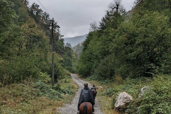 Reiten in der Pankisi-Schlucht ab Tiflis mit Kist-Abendessen