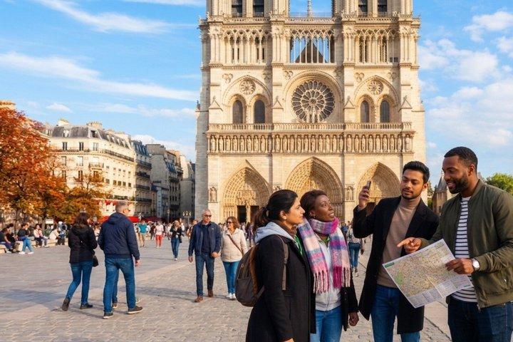 Notre-Dame de Paris : wandeling met gids, crypte, macarons of lunch