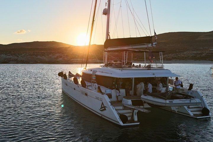 Mykonos Catamaran Sunset Cruise avec repas, boissons et transfert