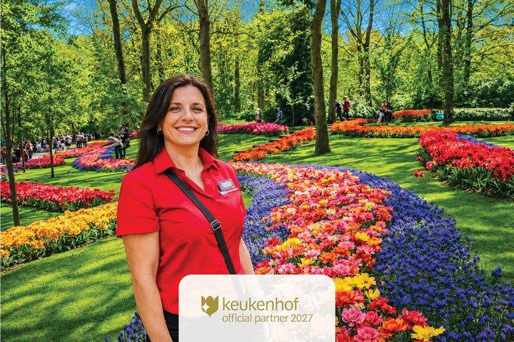 Ab Amsterdam : Keukenhof Ticket, Transfer & Fortgeschrittener Live-Guide