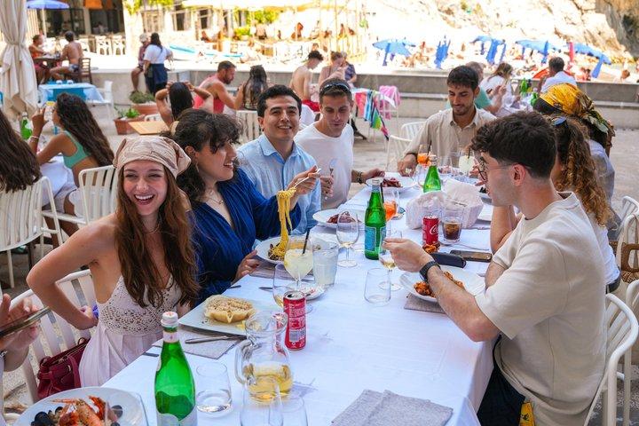 Dagstur till Amalfi Positano och Villa Rufolo Från Rom med Lunch