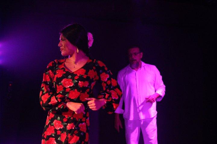 Flamenco-operavoorstelling in Tablao in het centrum van Madrid.