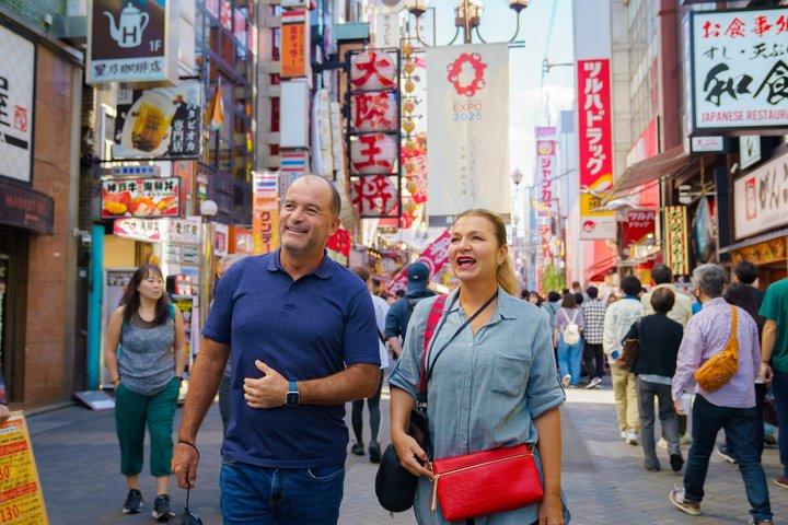 Osaka Highlights Walking Tour: Castelo, Dotonbori e jóias escondidas
