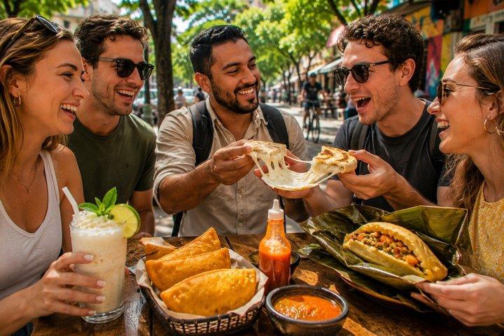 Tour vegetariano di street food e cultura a Laureles