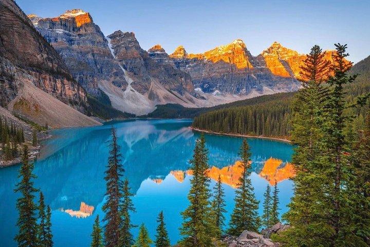 Banff drie iconische meren en Johnston Canyon dagtour