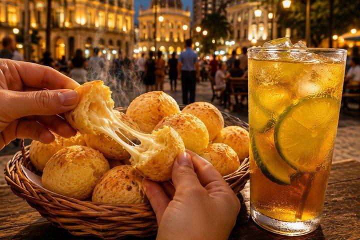 Lapa Evening Street Food & Caipirinha Tour em Rio
