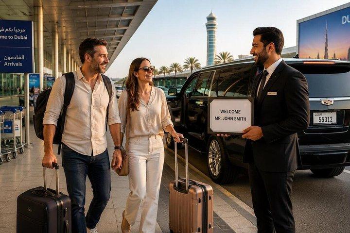 Dubai Airport (DXB) Transporte privado de chegada e partida
