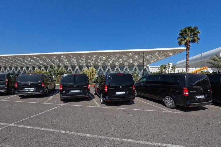 Marrakech Flygplatstransfer till City Hotel med privat chaufför