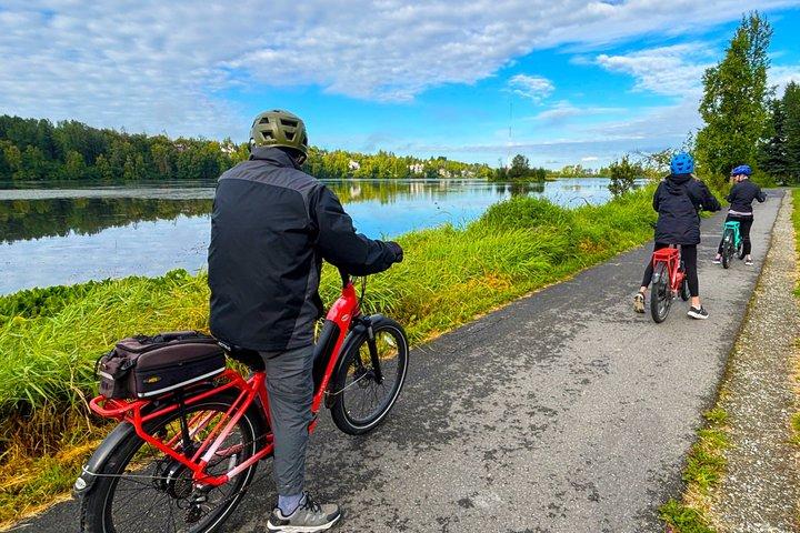 EBIKE - アンカレッジの荒野トレイル