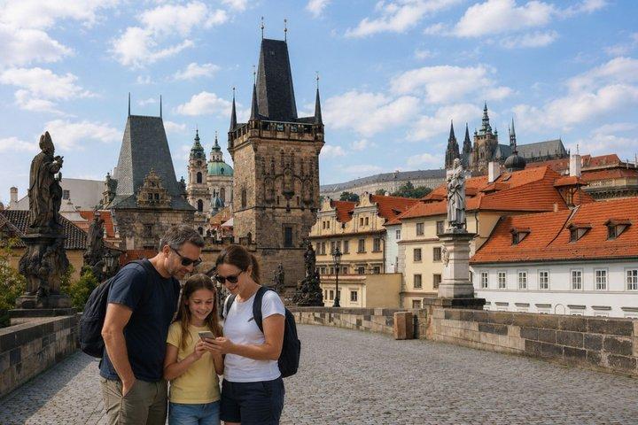 Prague chasse au trésor & Highlights visite à pied autonome