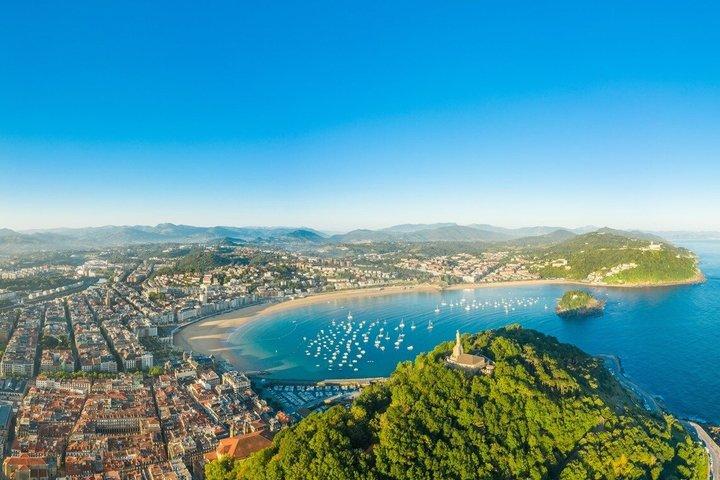 Excursão de dia privada de São Sebastião e Costa Basca saindo de Bilbao