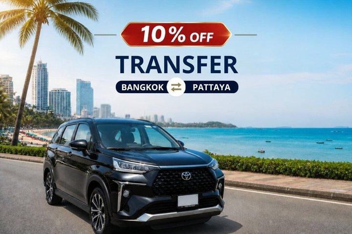 Transfert privé entre Bangkok et Pattaya en 4x4 confortable