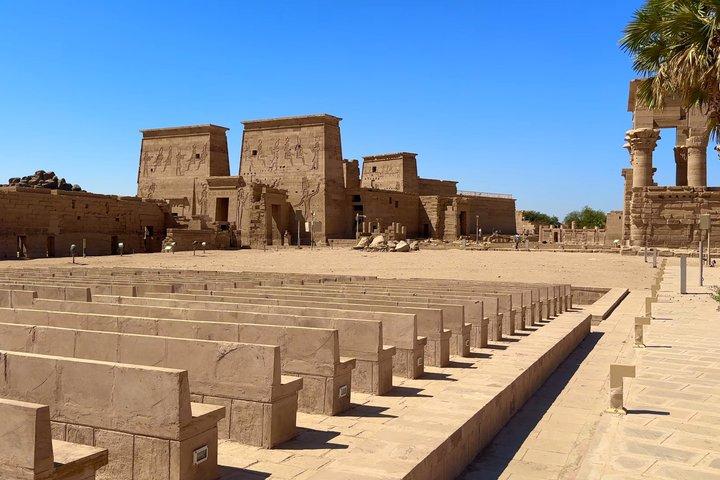 Aswan höjdpunkter Tour: Philae Temple, Höga Dammen, Oavslutad Obelisk