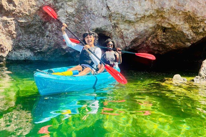 Halbtägige Kajaktour durch die Smaragdhöhle, ein Dreifachhöhlenabenteuer