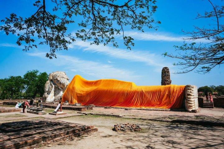 Maeklong Railway, Floating Market & Ayutthaya Tagesausflug von Bangkok