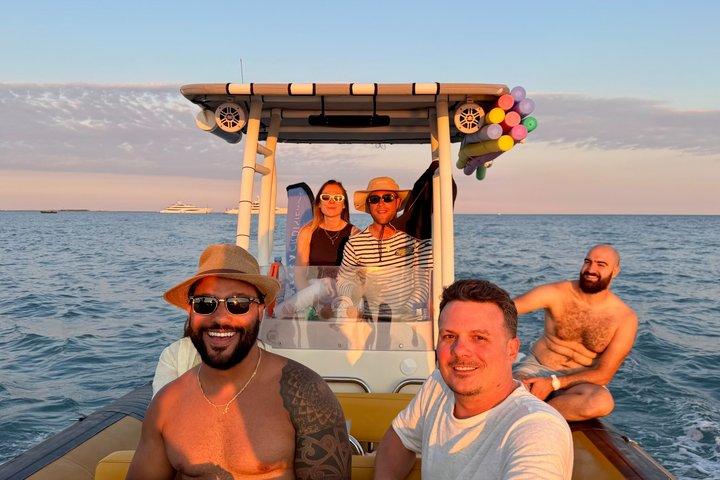 Crociera in barca al tramonto a Cap d'Antibes con snorkeling